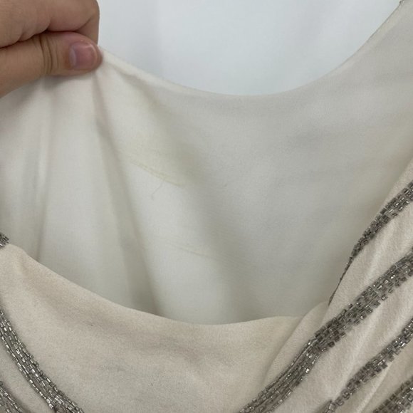 Alice + Olivia Gabby beaded silk mini dress size 2 - Picture 8 of 16